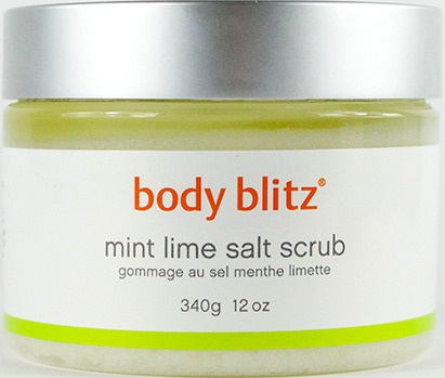 body blitz Mint Lime Salt Scrub