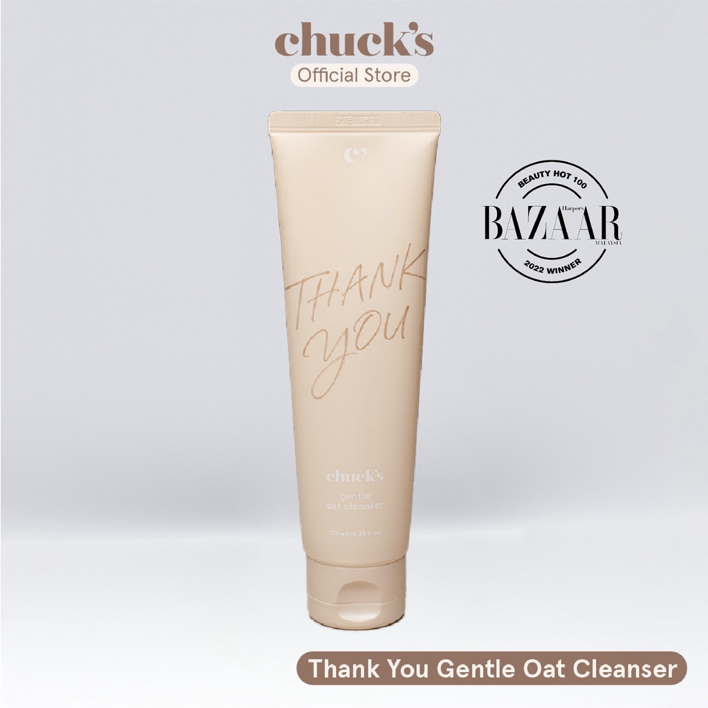 chuck's Thank You Gentle Oat Cleanser