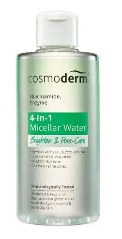 cosmoderm Micellar Water 4-in-1 Brighten & Pore-care