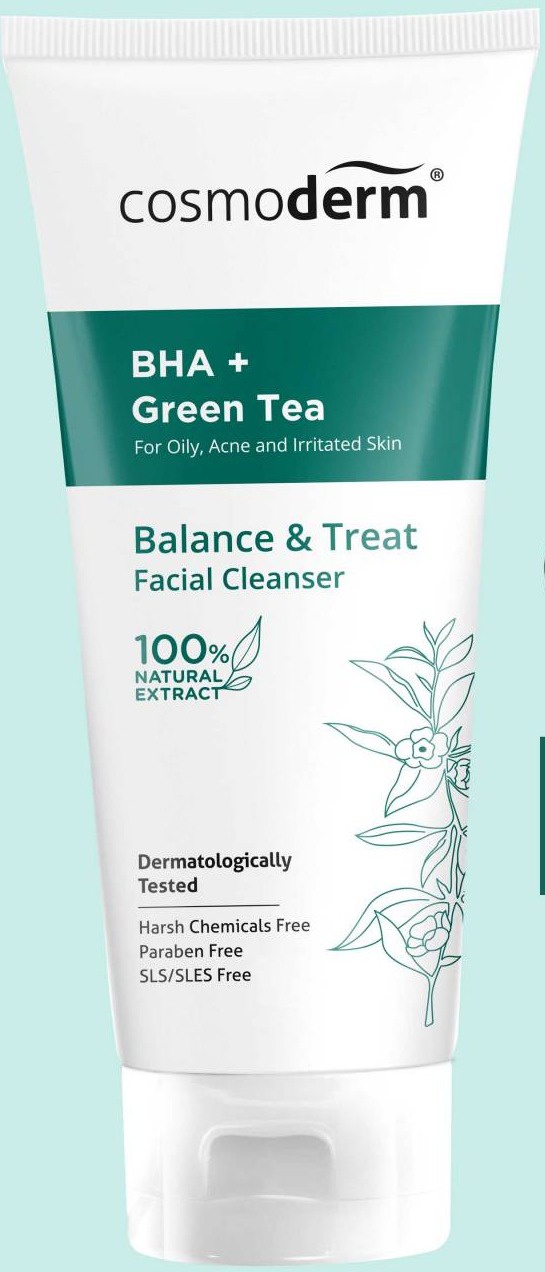 cosmoderm Natural Balance And Treat Facial Cleanser