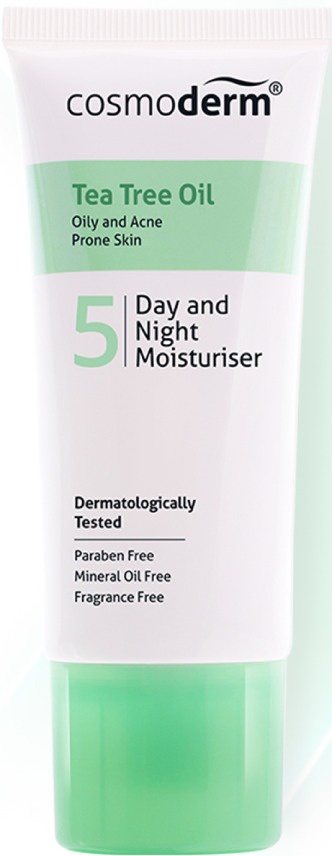 cosmoderm Tea Tree Oil Day & Night Moisturiser SPF 15 Pa+++