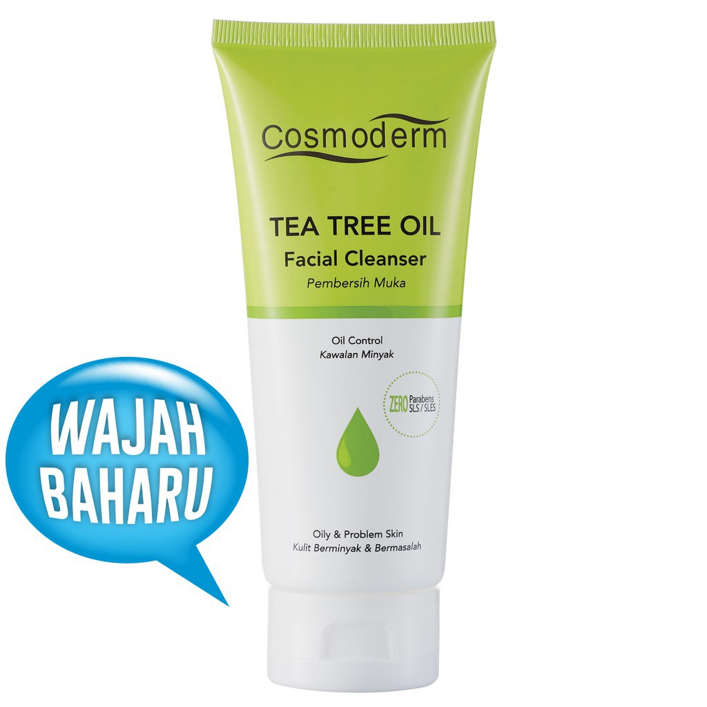 cosmoderm Tea Tree Oil Facial Cleanser
