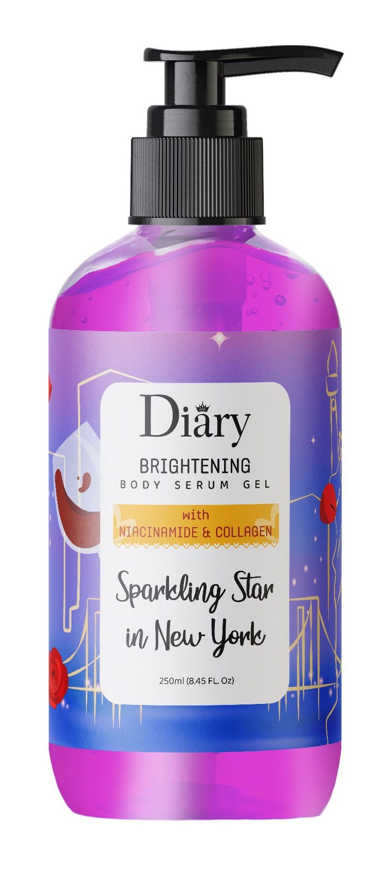 diary ￼diary Body Serum Gel Brightening