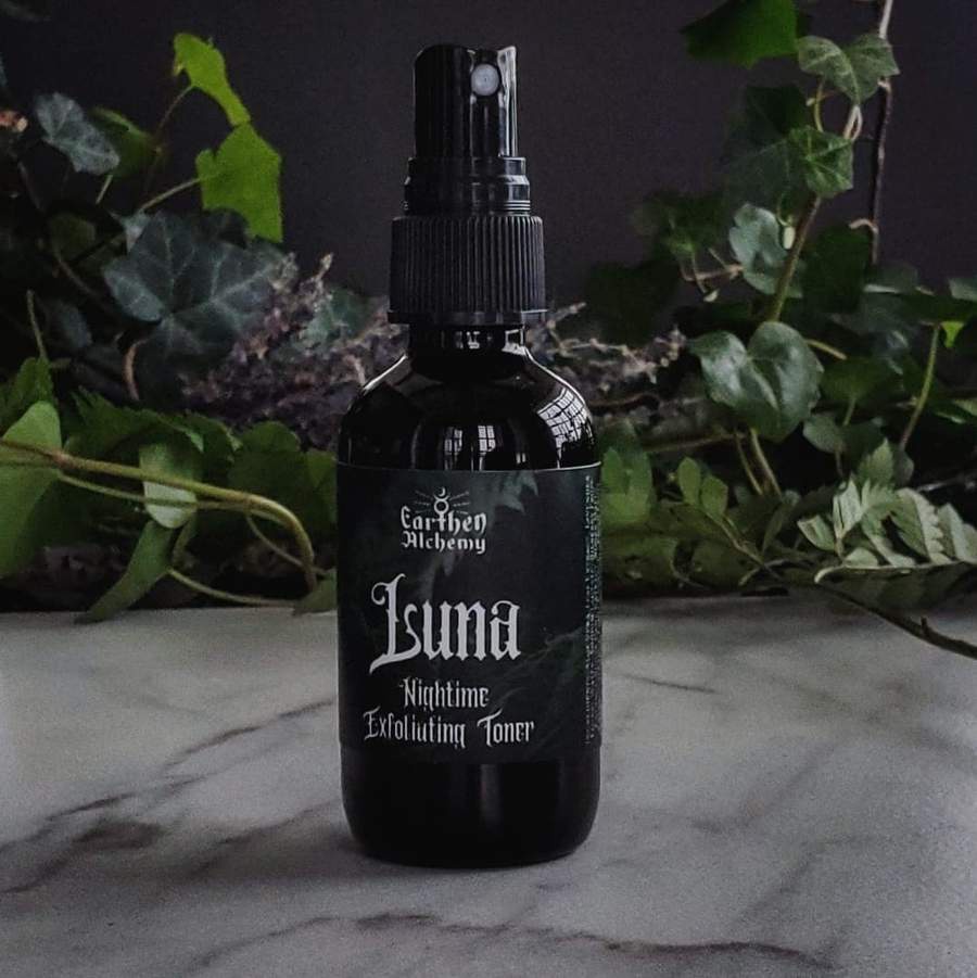 earthen alchemy Luna Night Time Exfoliating Toner