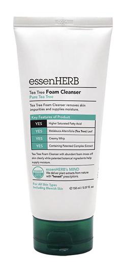essenHERB Tea Tree Foam Cleanser