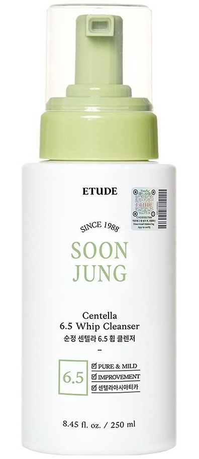 etude Soon Jung Centella 6.5 Whip Cleanser