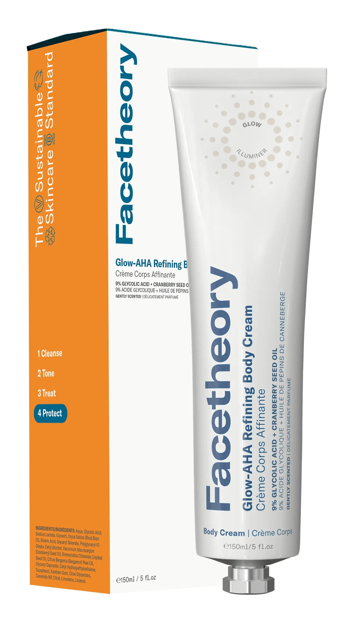 facetheory Glow-AHA Refining Body Cream