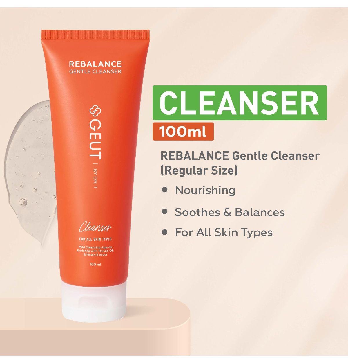 geut Rebalance Gentle Cleanser
