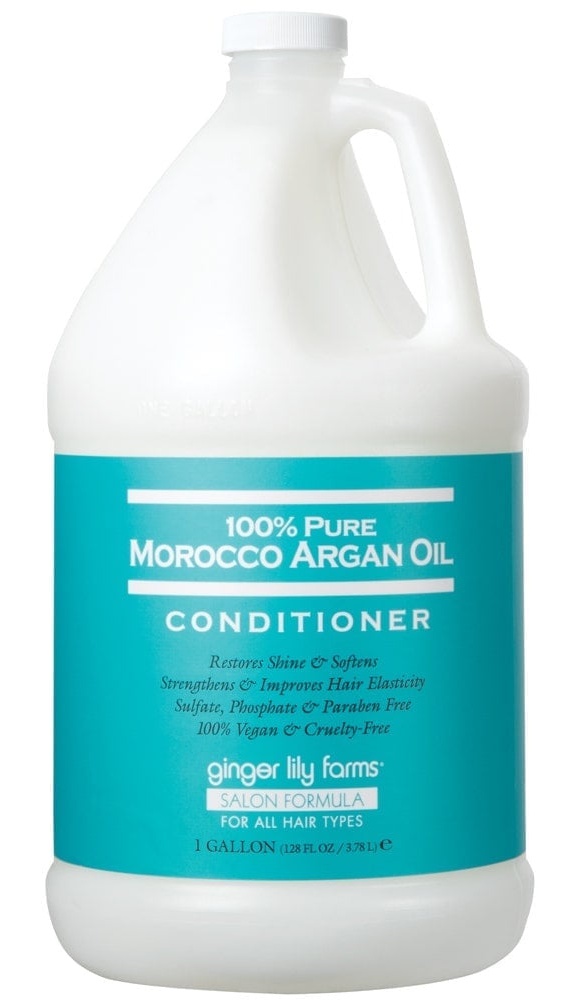 ginger lily farms Salon Formula 100% Pure Morocco Argan Oil Conditioner