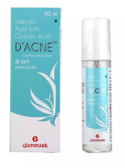 glenmark D Acne Foaming Face Wash