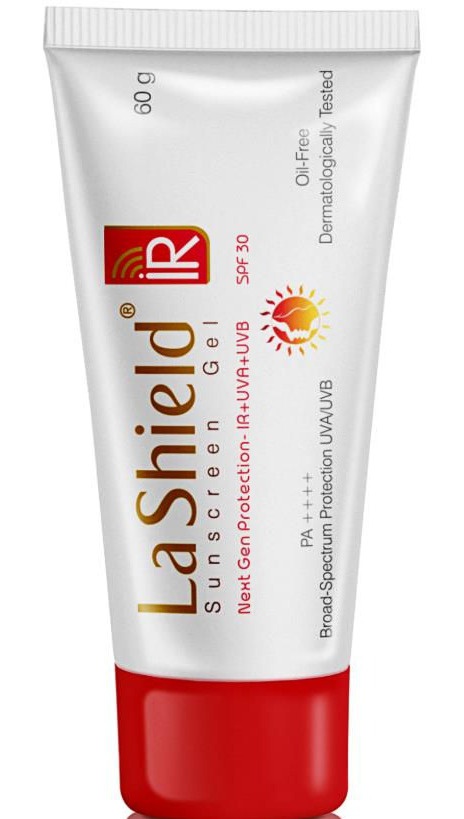glenmark La Shield Ir Sunscreen Gel SPF 30 Pa++++