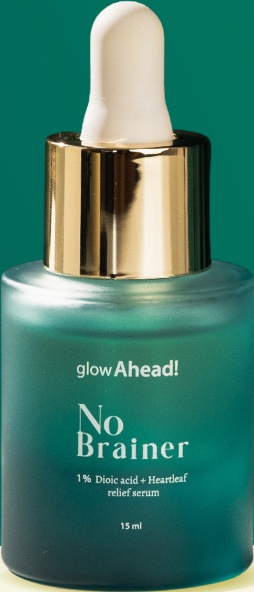 glowAhead! No Brainer 1% Dioic Acid + Heartleaf Relief Serum