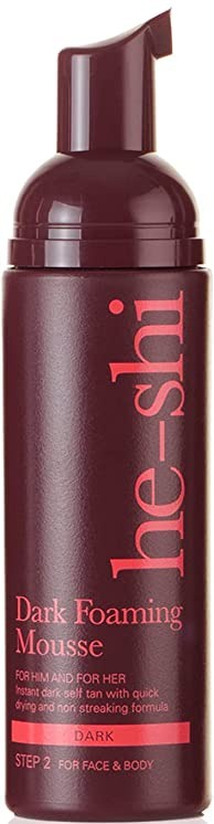he-shi Dark Foaming Mousse