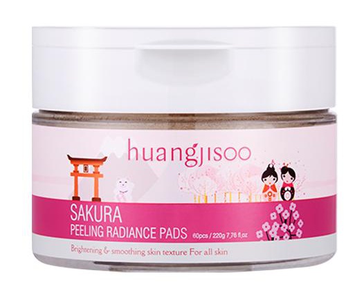 huangjisoo Sakura Peeling Radiance Pads