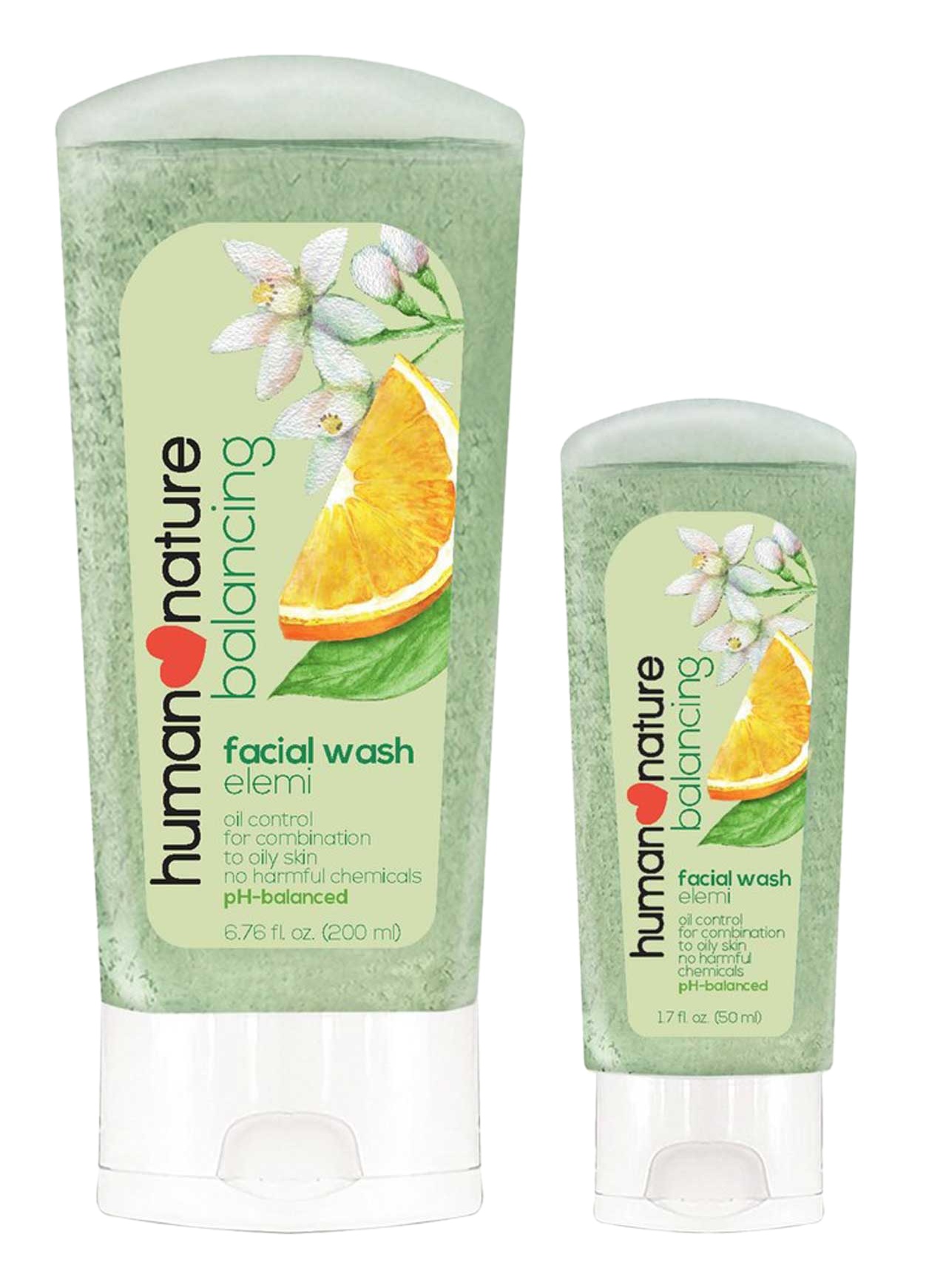 human nature Balancing Facial Wash