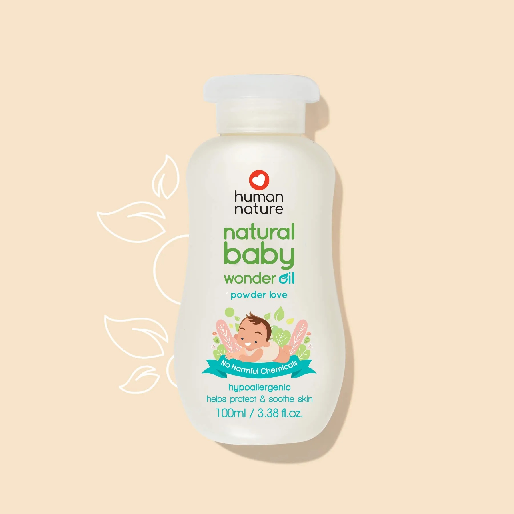 human nature ￼Human Nature Natural Baby Wonder Oil