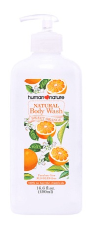 human nature Natural Body Wash (Sweet Orange)