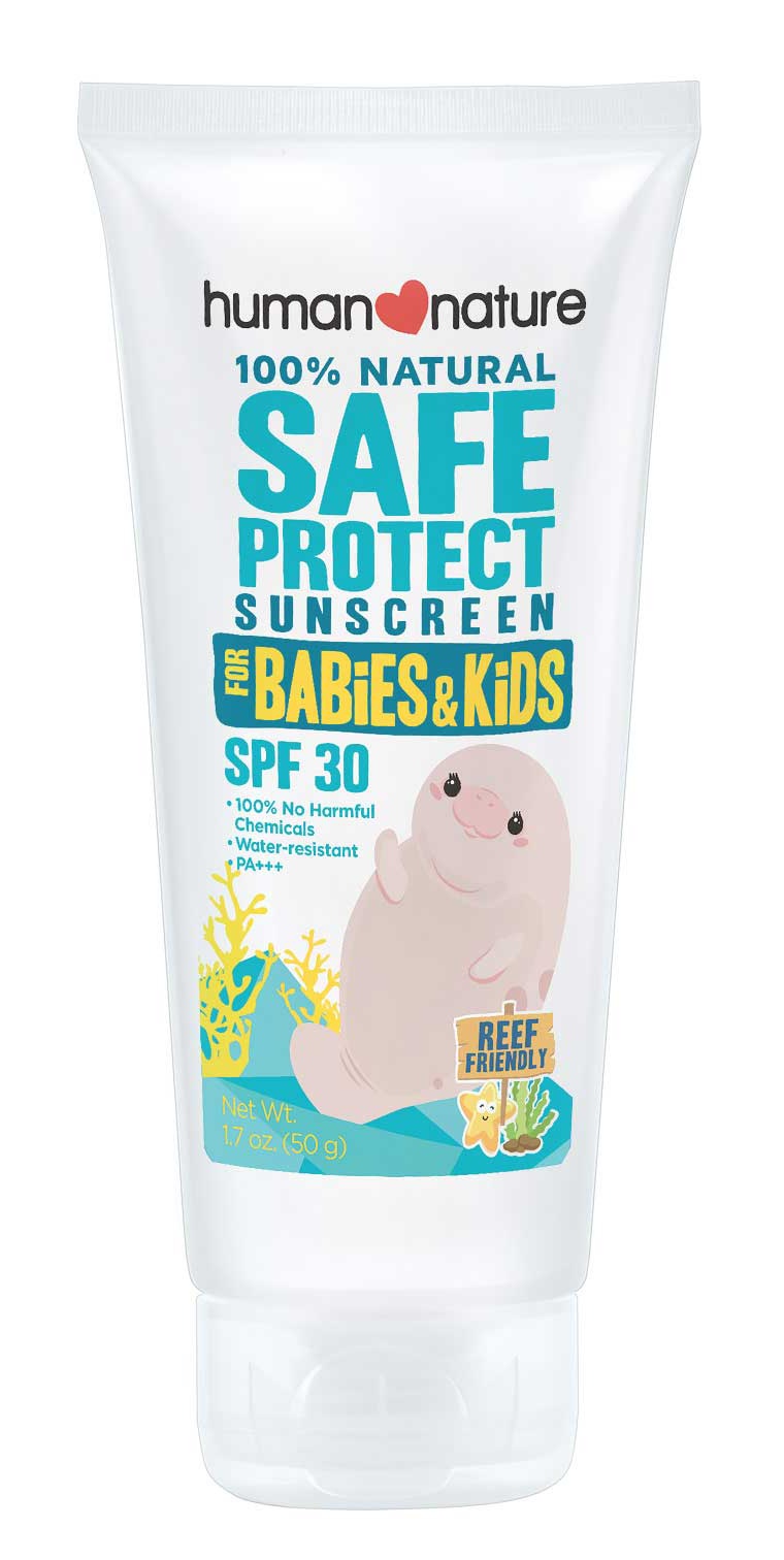 human nature Safe Protect Sunscreen For Babies And Kids