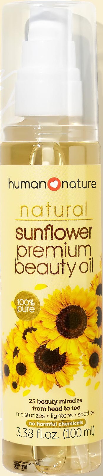 human nature Sunflower Beauty Oil