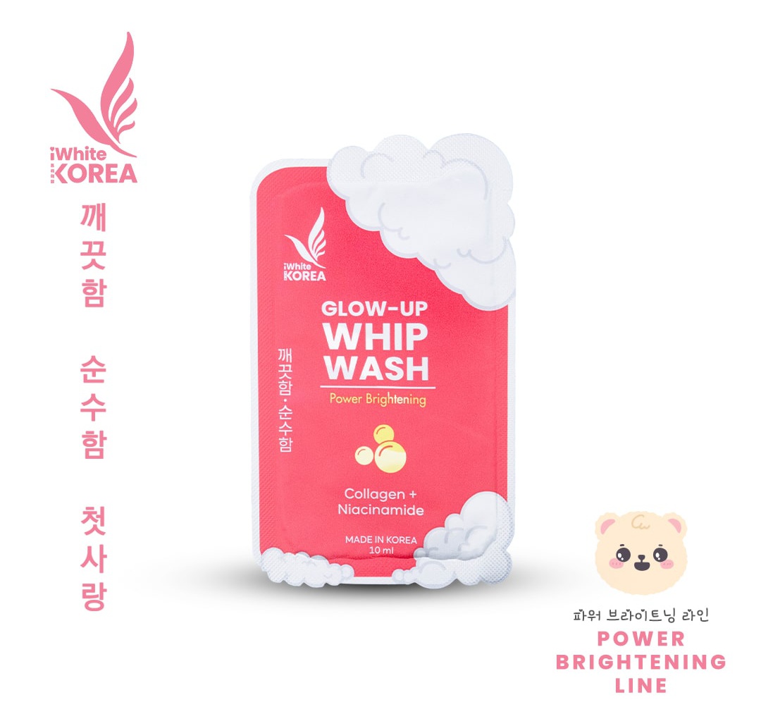 iWhite Korea Glow Up Whip Wash