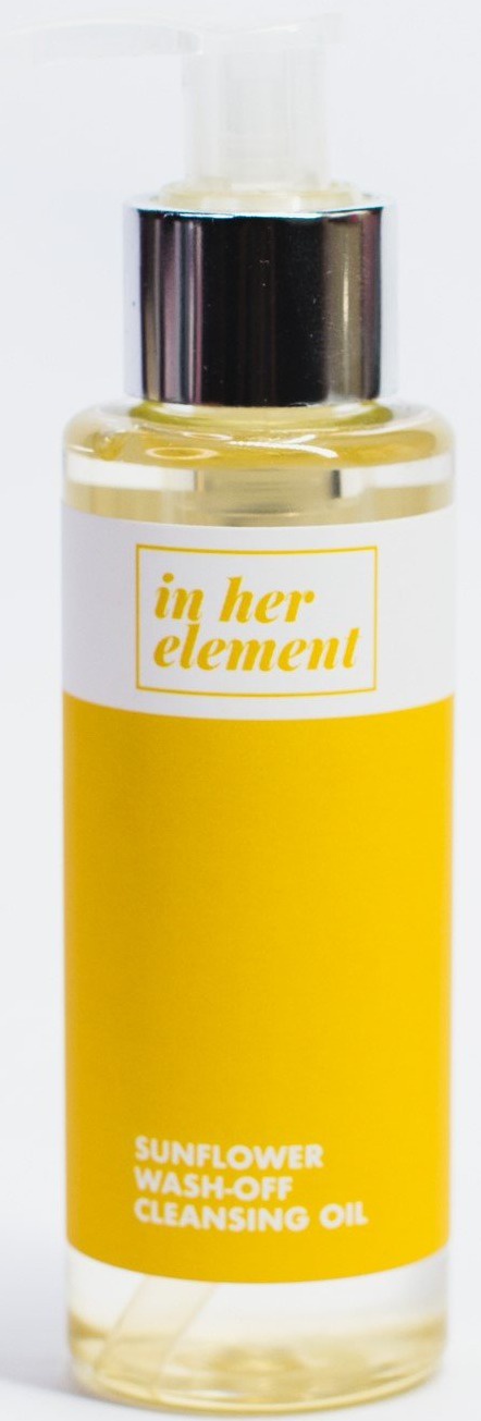 in her element Sunflower Wash-Off Cleansing Oil