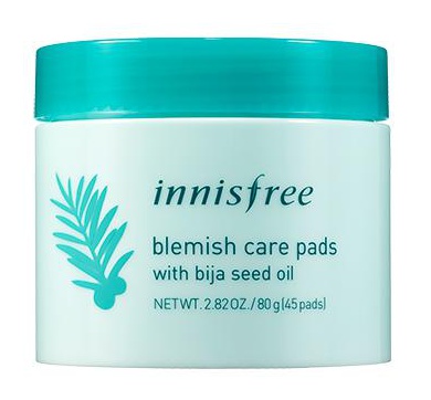 innisfree Blemish Care Pads With Bija Seed Oil