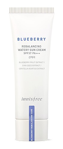 innisfree Blueberry Rebalancing Watery Sun Cream Spf37 Pa+++