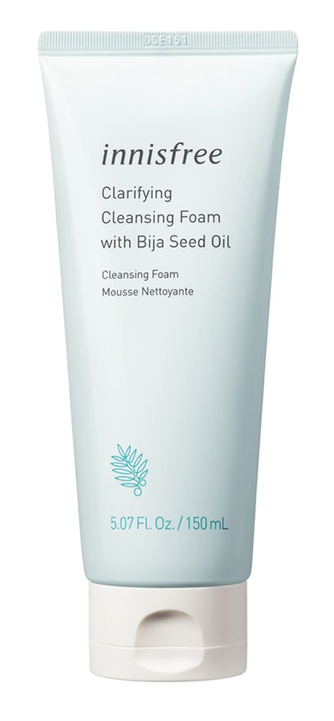 innisfree Clarifying Cleansing Foam With Bija Seed Oil