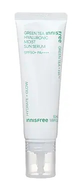 innisfree Green Tea Hyaluronic Moist Sun Cream SPF 50