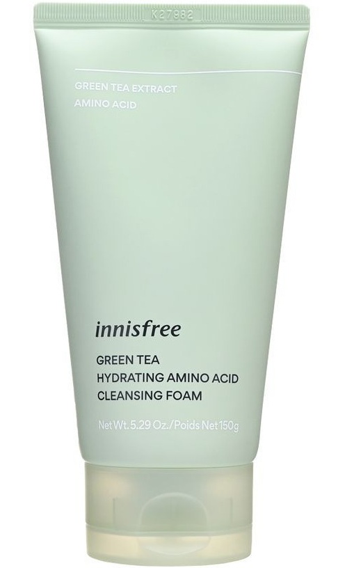 innisfree Green Tea Hydrating Amino Acid Cleansing Foam