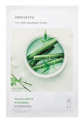 innisfree My Real Squeeze Mask Bamboo
