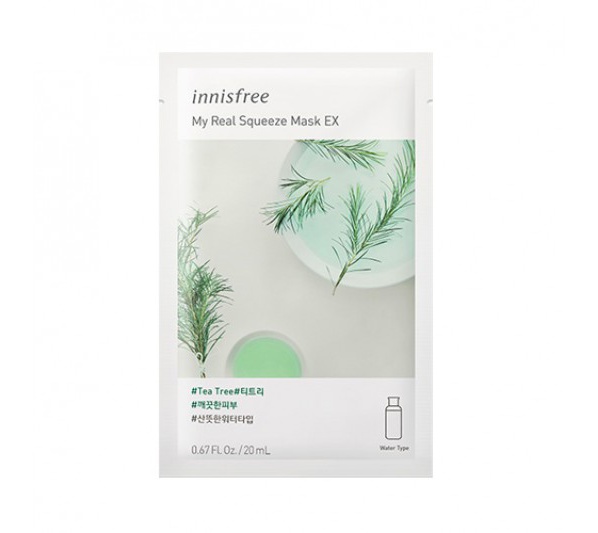 innisfree My Real Squeeze Mask Ex- Tea Tree