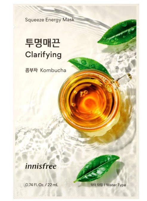 innisfree Squeeze Energy Mask (Kombucha)