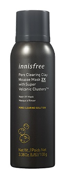 innisfree Super Volcanic Clusters Pore Clearing Clay Mousse Mask