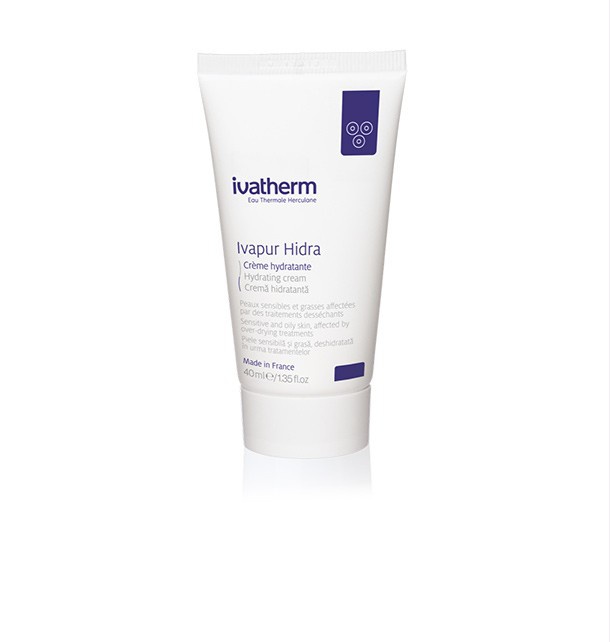ivatherm Eau Thermale Herculane Ivapur Hidra Hydrating Cream Sensitive And Oily Skin, Affected By Over-Drying Treatments