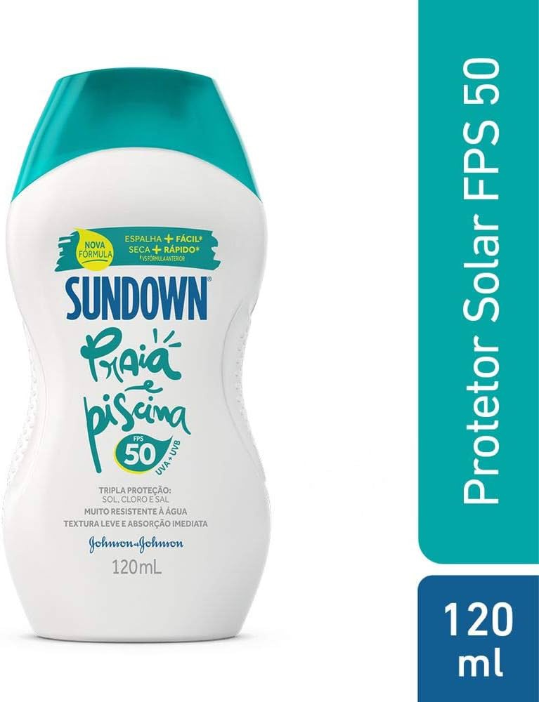johnson e johnson Protetor Solar Corporal Loção FPS 50 Sundown