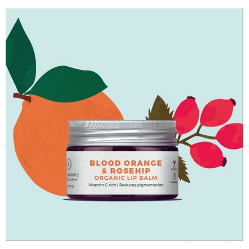 juicy chemistry Blood Orange And Rose Hip Lip Balm