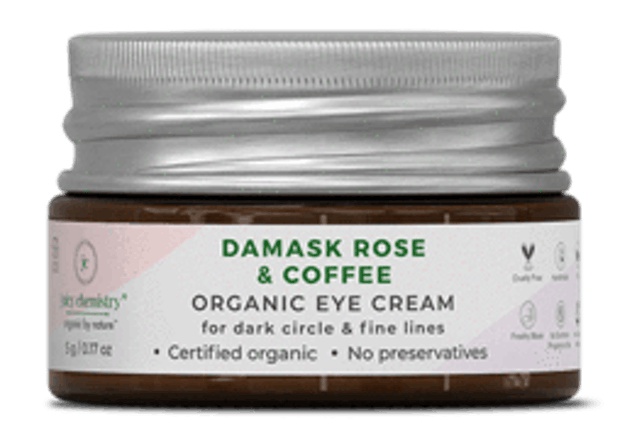 juicy chemistry Damask Rose & Coffee Eye Cream
