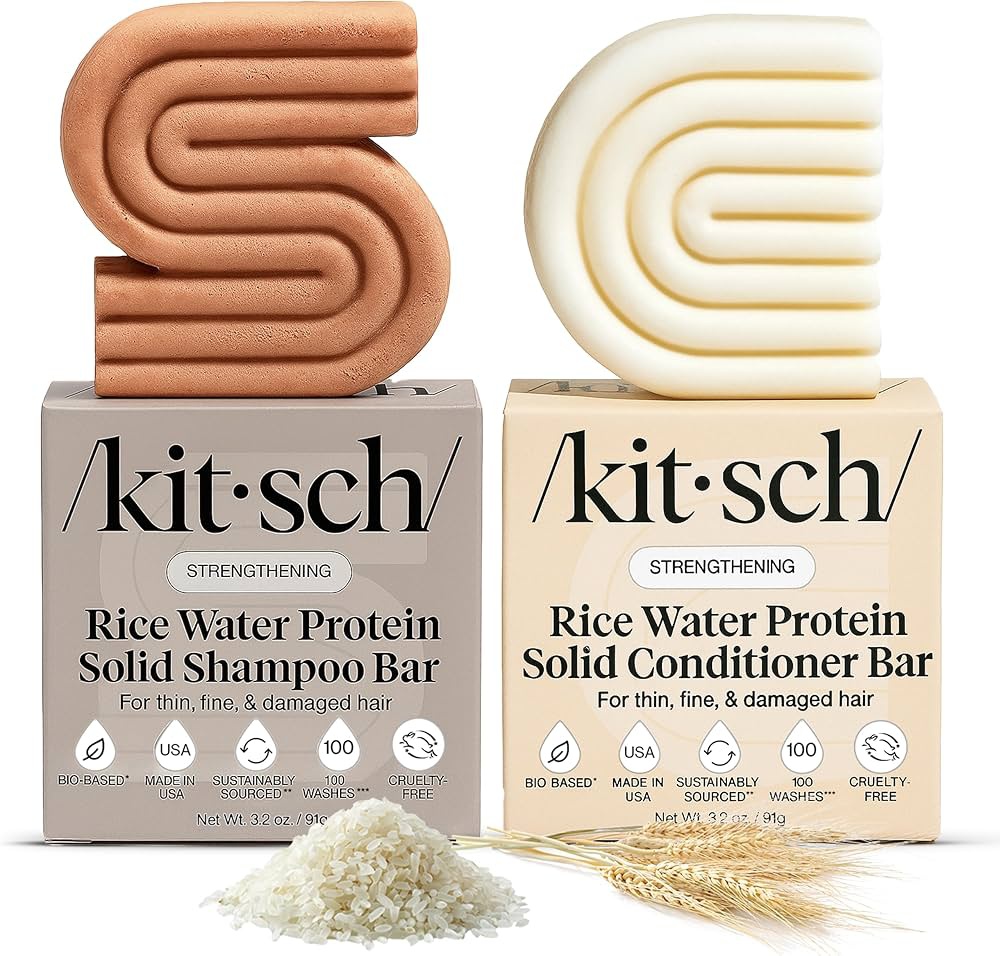 /kit-sch/ Rice Water Protein Strengthening Solid Shampoo