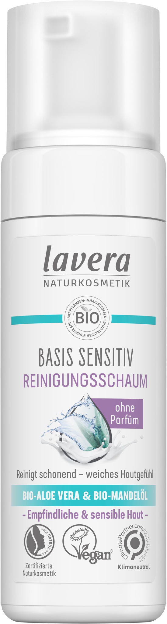 lavera Basis Sensitiv Reinigungsschaum