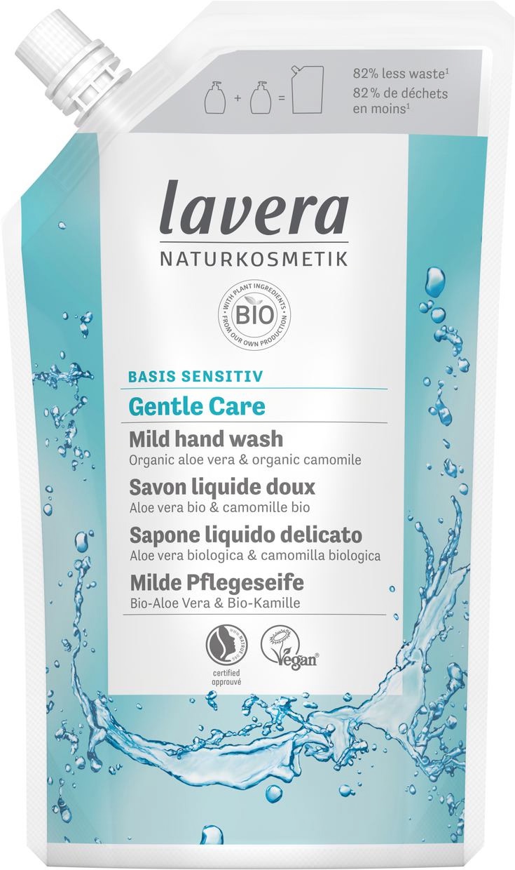 lavera naturkosmetik Basis Sensitive Gentle Care Savon Liquide
