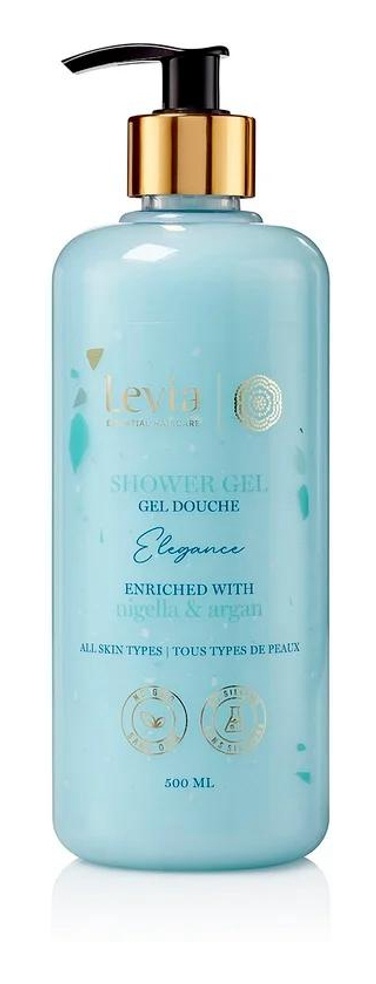levia Douchegel Elegance Enriched With Nigella Oil And Argan Oil.