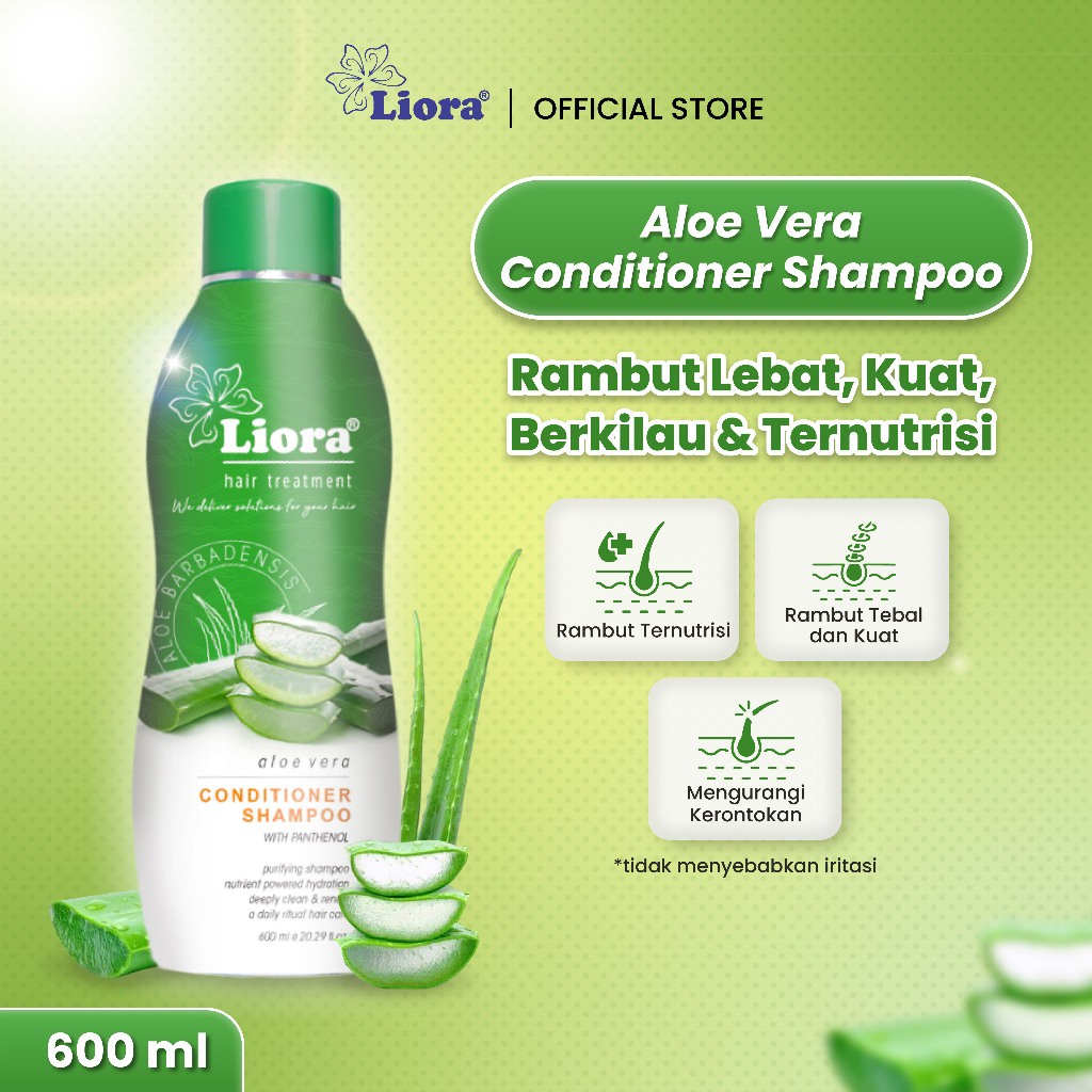 liora Natural Shampoo Aloe Vera
