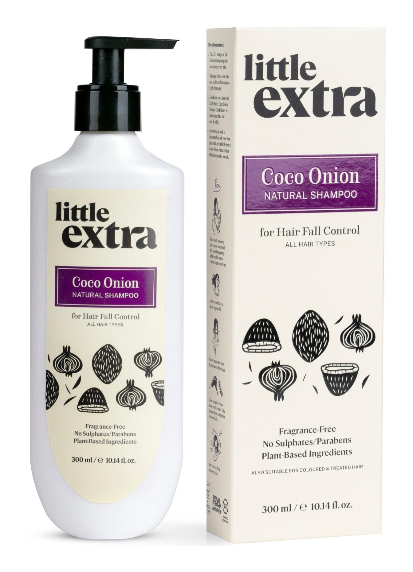 little extra Coco Onion Natural Shampoo