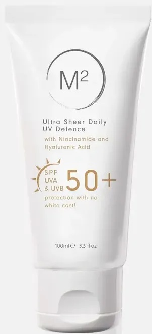 m2skincare Ultra Sheer UV Daily Defence SPF 50+