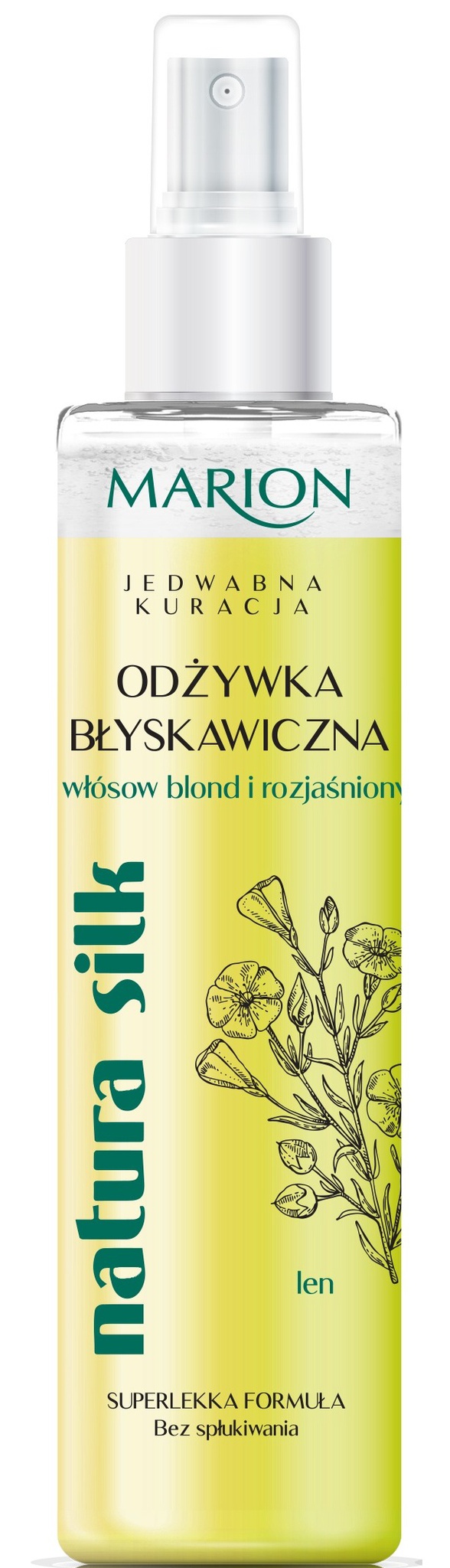 marion Natura Silk Leave-In Instant Conditioner For Blond And Lightened Hair