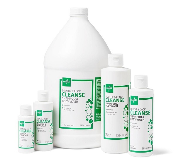 medline Soothe & Cool Shampoo And Body Wash