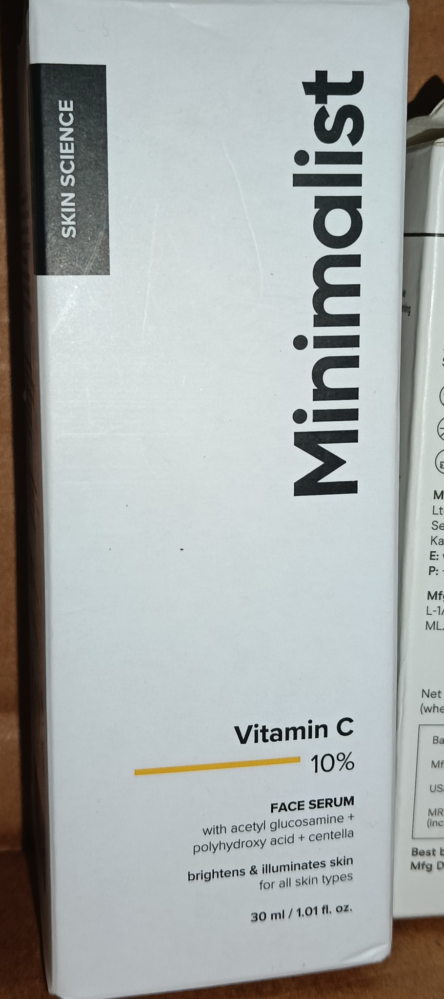 minimalist 10% Vitamin C Serum