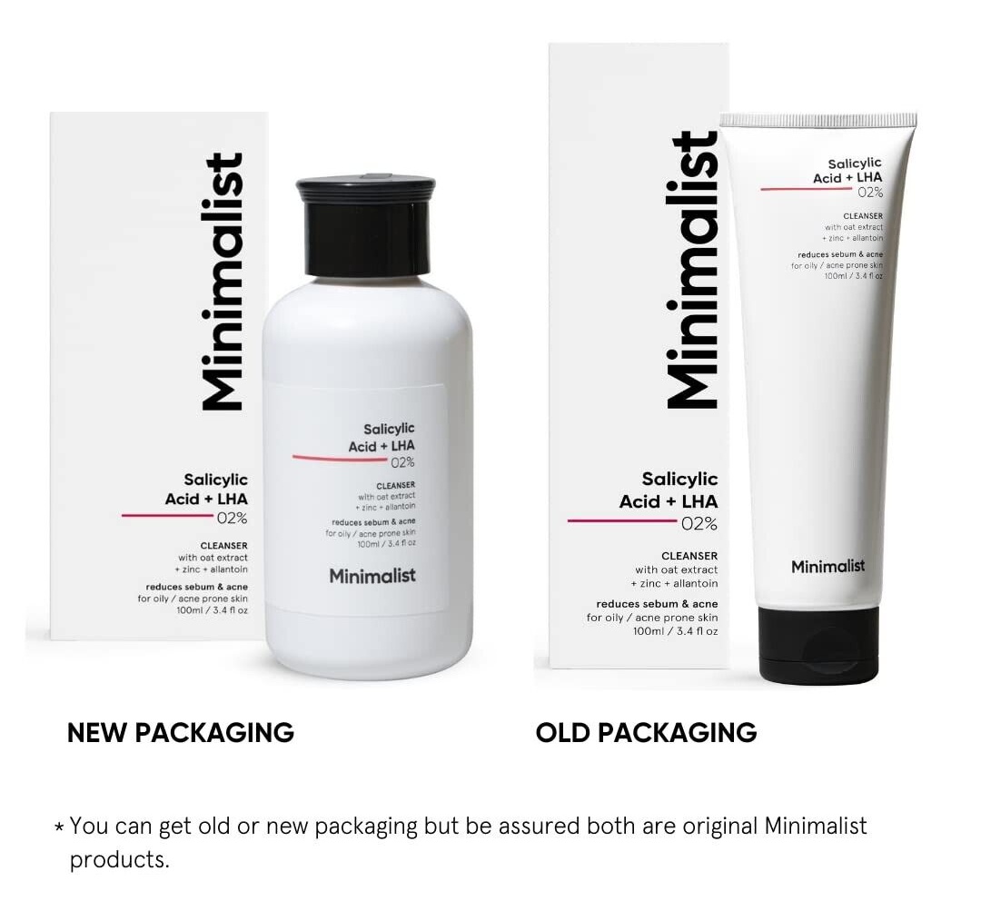 minimalist 2% Salicylic Acid Face Wash For Oily Skin