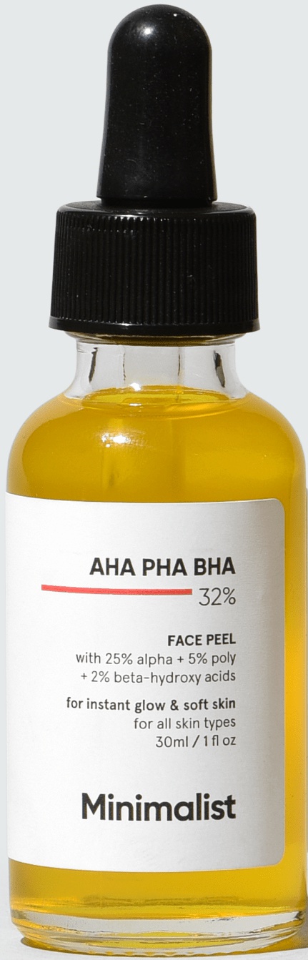 minimalist AHA PHA BHA 32% Peel